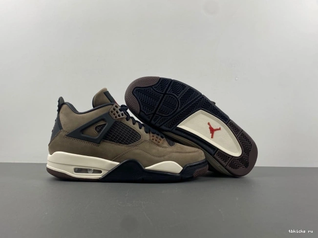 Cheap TB Scott x Air Retro Brown Jordan 4 TS AJ4-882335 Travis 0823